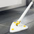 Cleanflo Spin Cleaning Mop 360° Rotatable Adjustable Multifunctional 5 Pads White