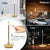 Anyhouz Hotel Lightning Lamp Gold Led Bar Table lamp USB Rechargeable Office Restaurant Study Reading Desk Light
