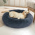 PaWz Pet Bed Cat Dog Donut Nest Calming Kennel Cave Deep Sleeping Dark Grey 3XL
