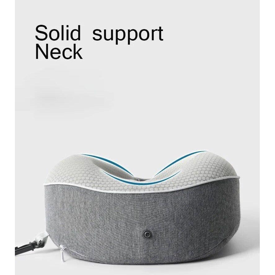 Anypack Neck Pillow Coffee Memory Cotton U-shaped Comfortable Sleep Headrest