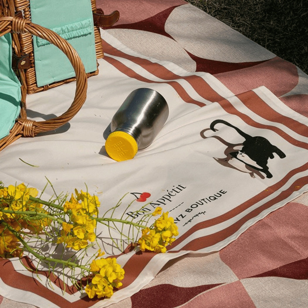 Little Dayz Boutique Boutique Picnic Napkin Green-1954803130281627652