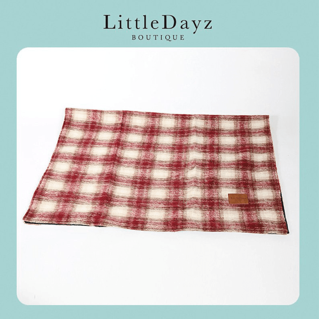 Little Dayz Boutique British Plaid Style Picnic Mat Medium 150*100 Brown-1954803130629754880