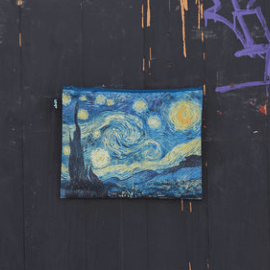 LOQI Van Gogh Zip Pockets Set of 3-1954803127563718657
