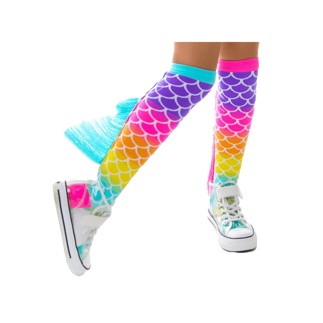 MADMIA Mermaid Socks With Tassles Kids & Adults Age 6 - 99-1954803048371064834