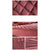Anyhouz Mattress Cover Bean Red 120x200cm Crystal Velvet Thicken Quilted Warm Soft Plush Bed Sheet
