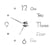Anyhouz Wall Clock Silver Design 5 27 Inch 3D Diy Mirror Wall Clock Acrylic Sticker Fashion Quartz Clocks Watch Home Decoration