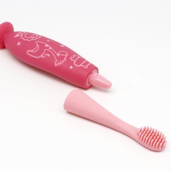 Marcus & Marcus - 24M+ Reusable Silicone Toothbrush Replacement Head pink-1910112441195433986