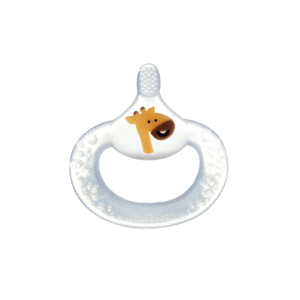 Marcus & Marcus- 6M+ Baby Teething Toothbrush Lola the Giraffe-Yellow-1910112451219820544