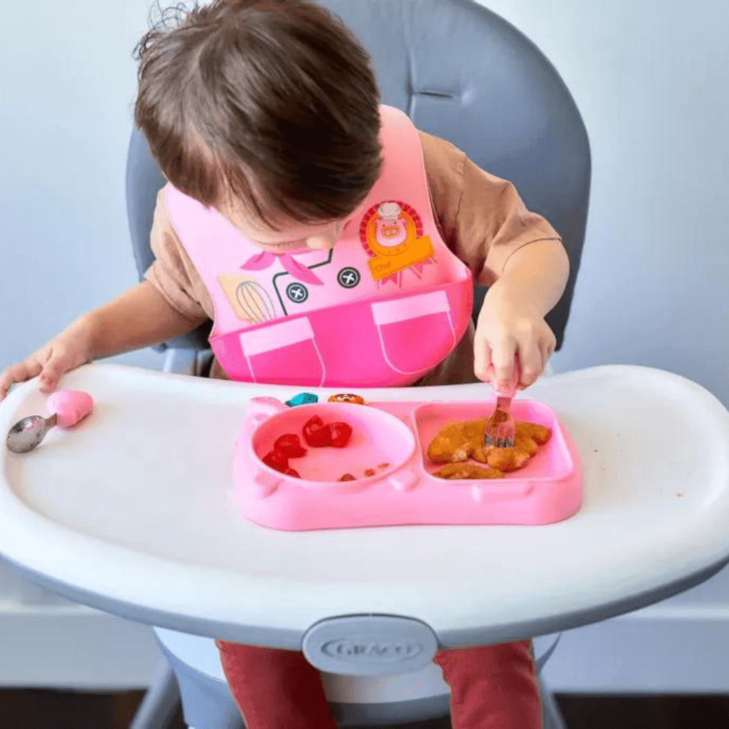 Marcus & Marcus - Creative Plate Suction Plate Ollie Green-1910112439287025671