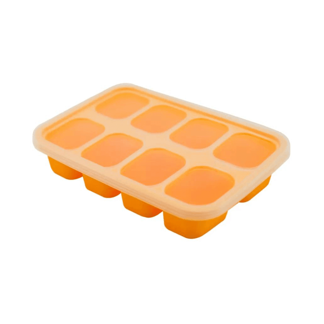 Marcus & Marcus-Food Cube Tray (1 o.z. x 8) Lola the Giraffe-Yellow-1910112444123058176