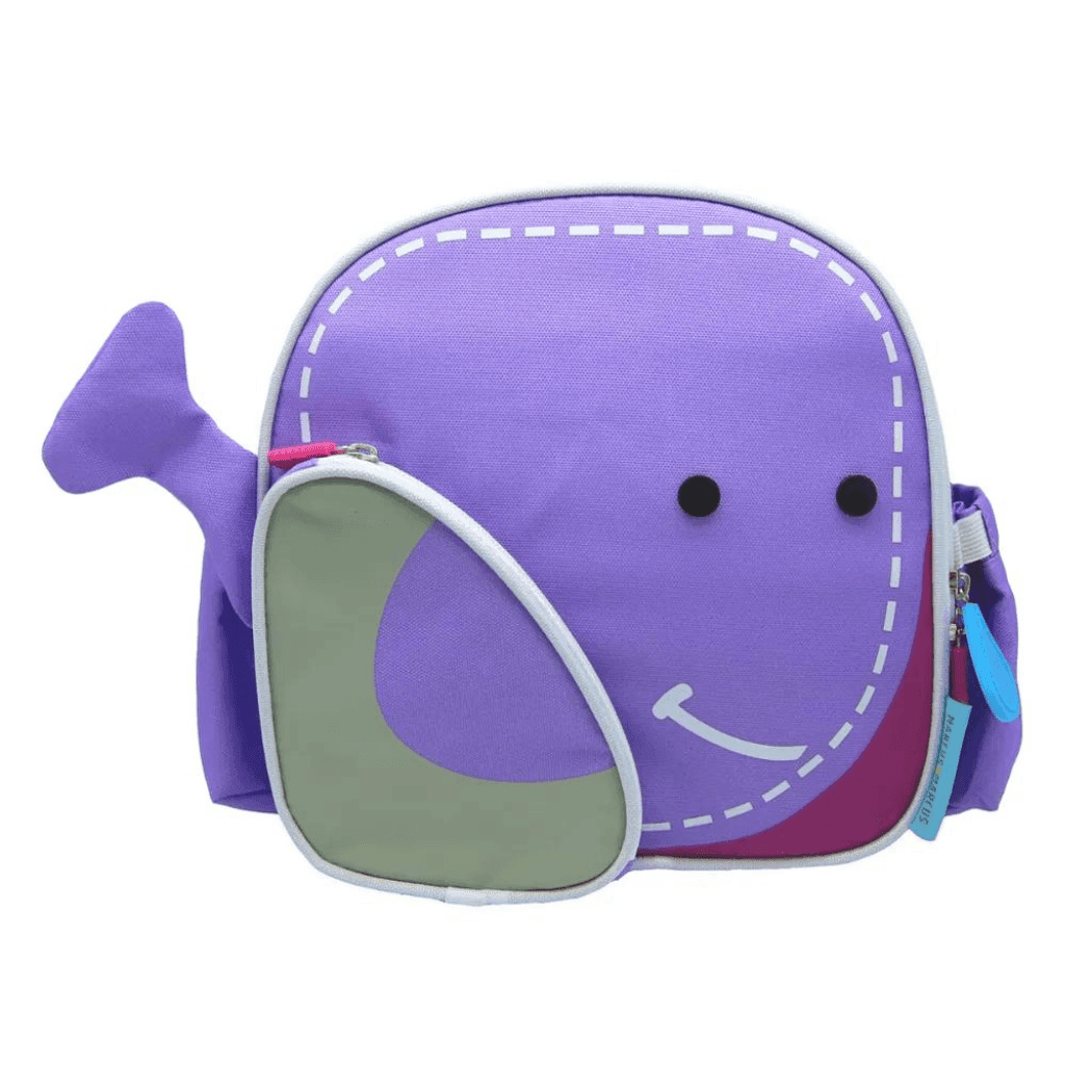 Marcus & Marcus- Insulated Backpacks/Lunch bags Willo the Whale-Purple-1910112148512706560