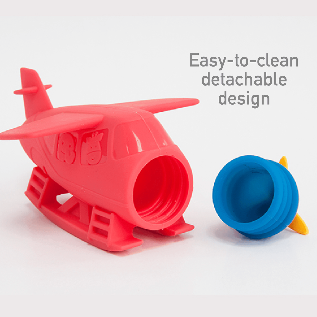 Marcus & Marcus - Silicone Bath Toy Plane-1910112369640607747