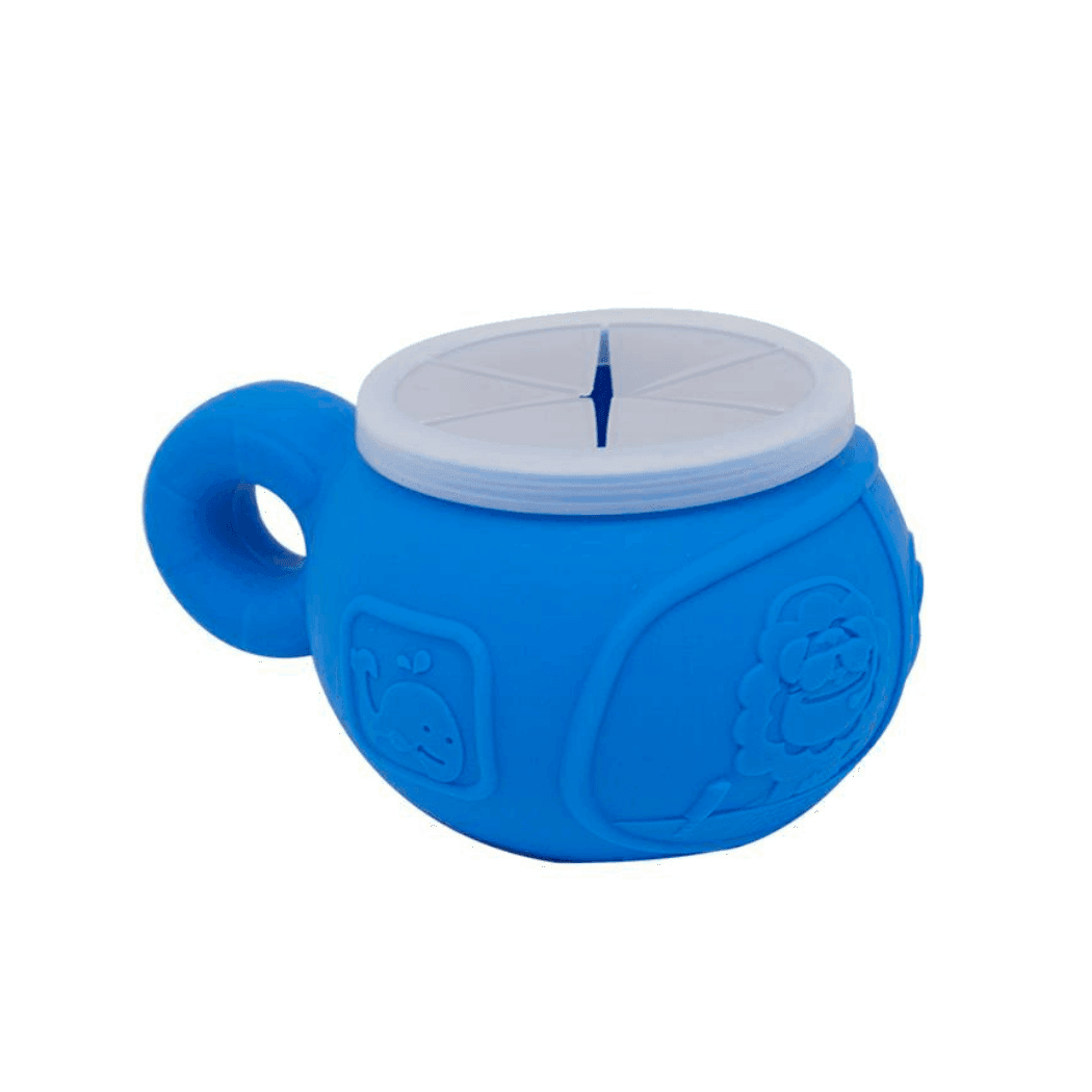 Marcus & Marcus-Snack Bowl Lucas the Hippo- Blue-1910112452549414912