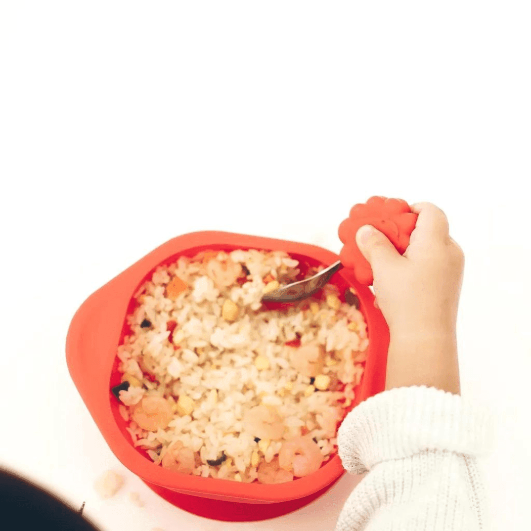 Marcus & Marcus-Toddler Silicone Mealtime Gift Set Lucas the Hippo- Blue-1910112150366588933