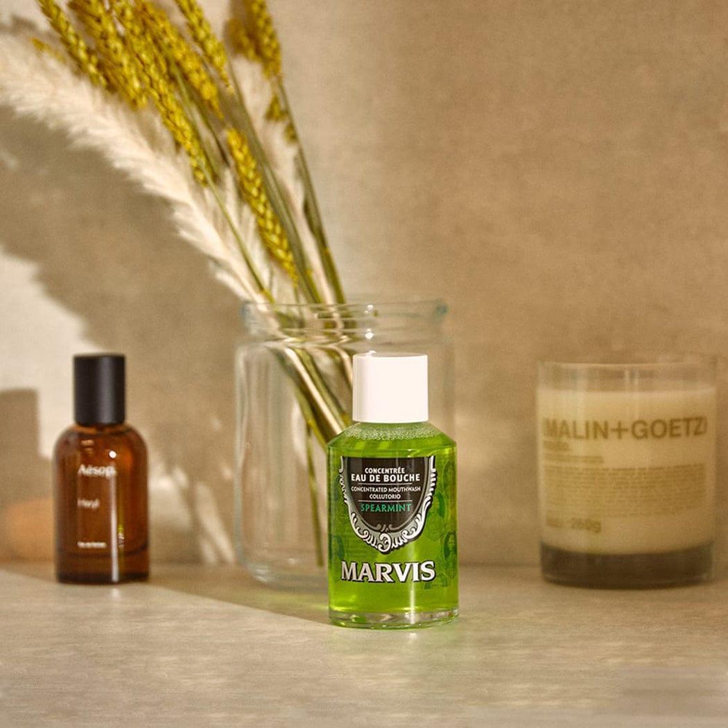 Marvis Spearmint Concentrated Mouthwash 120ml-1910112398505807873