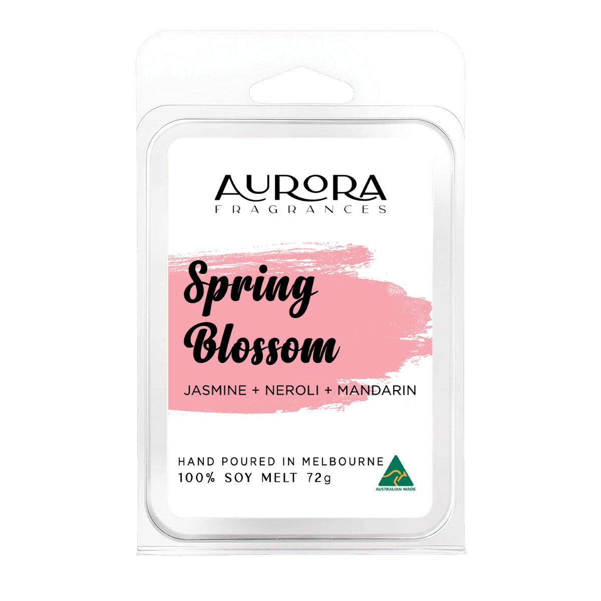 Aurora Spring Blossom Soy Wax Melts Australian Made 72g 5 Pack