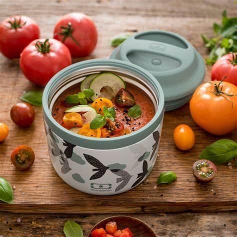 Monbento Element Graphic 550ML Thermos-Birds Birds-1954803050917007364