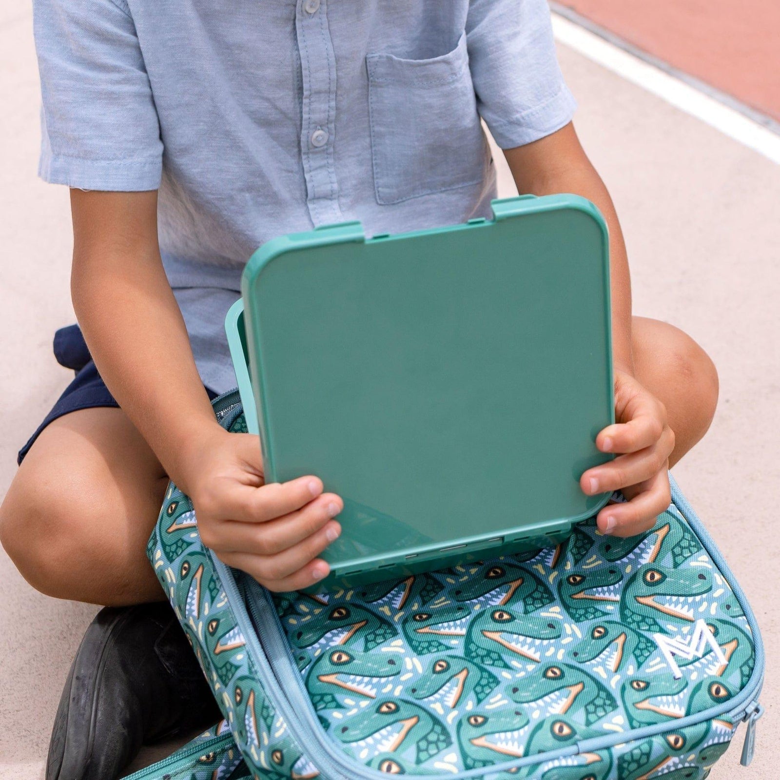 MONTII.CO Little Lunch Box Co | Bento Three - Apple-1954803047653838849