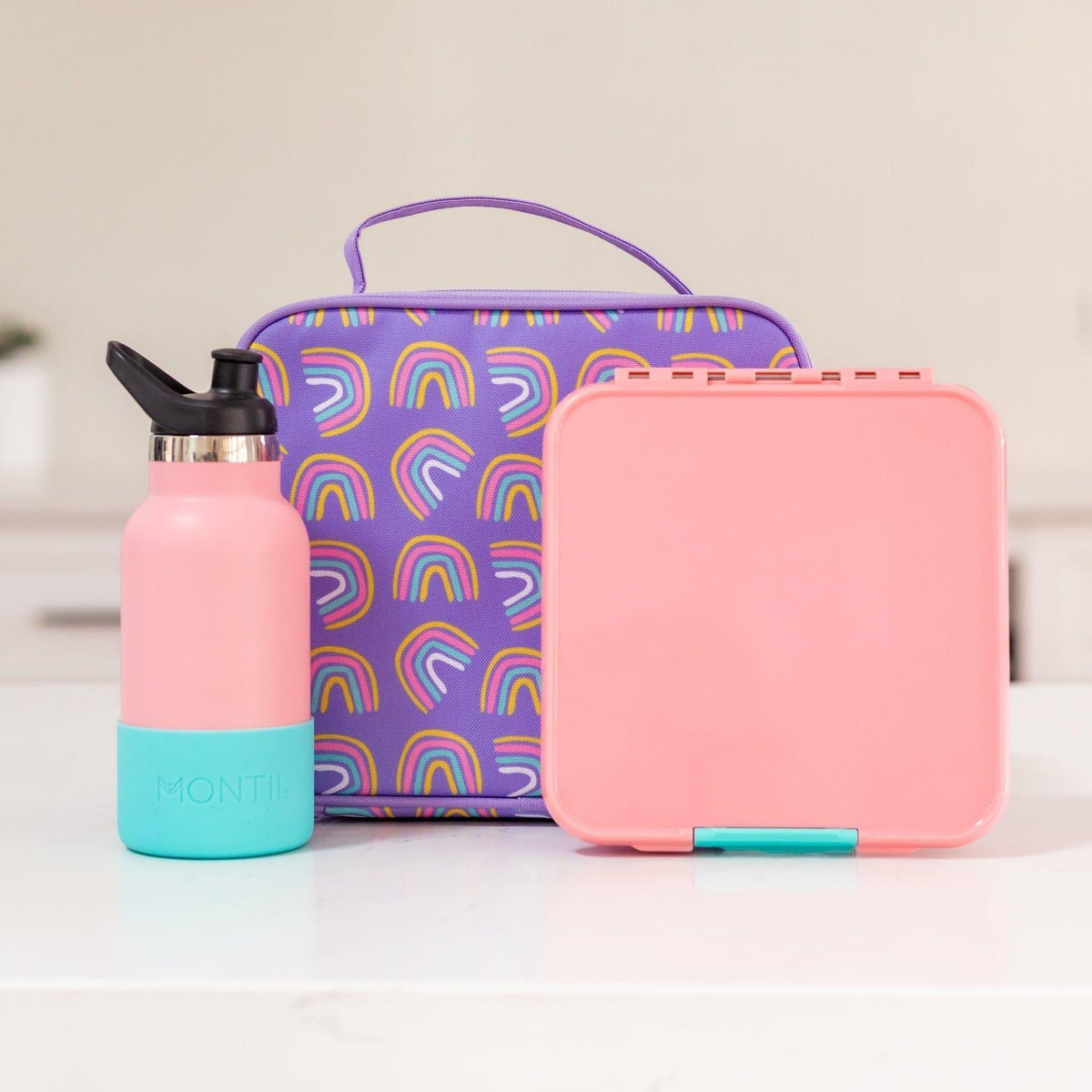 MONTII.CO Little Lunch Box Co | Bento Three -Strawberry-1954803048194904070