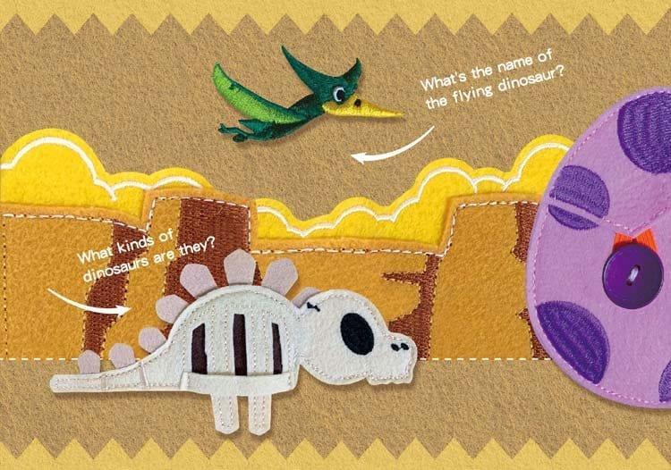 My First Book 12 | T-Rex Montessori Inspired Busy Book-1933335108547383299