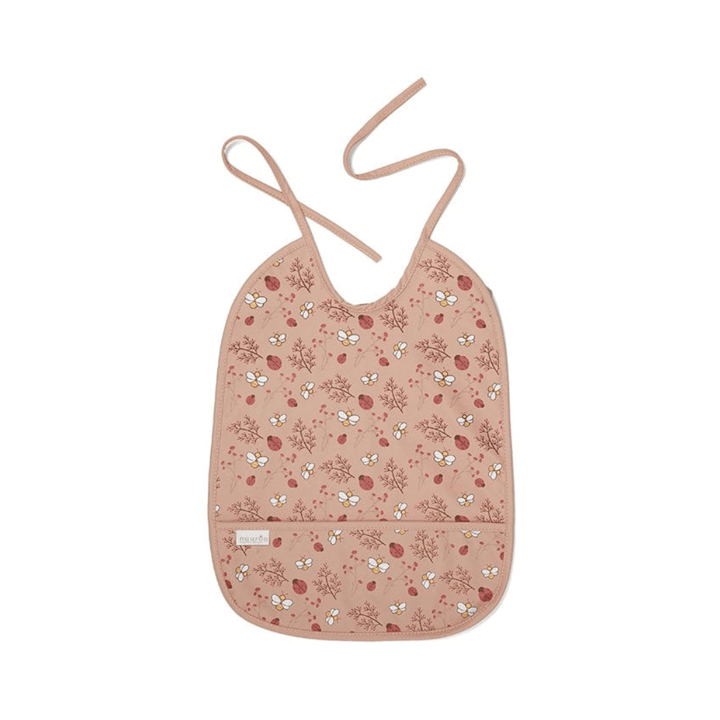 Nuuroo Alberte Long Coated Bib Cream leaf-1954803051810394112