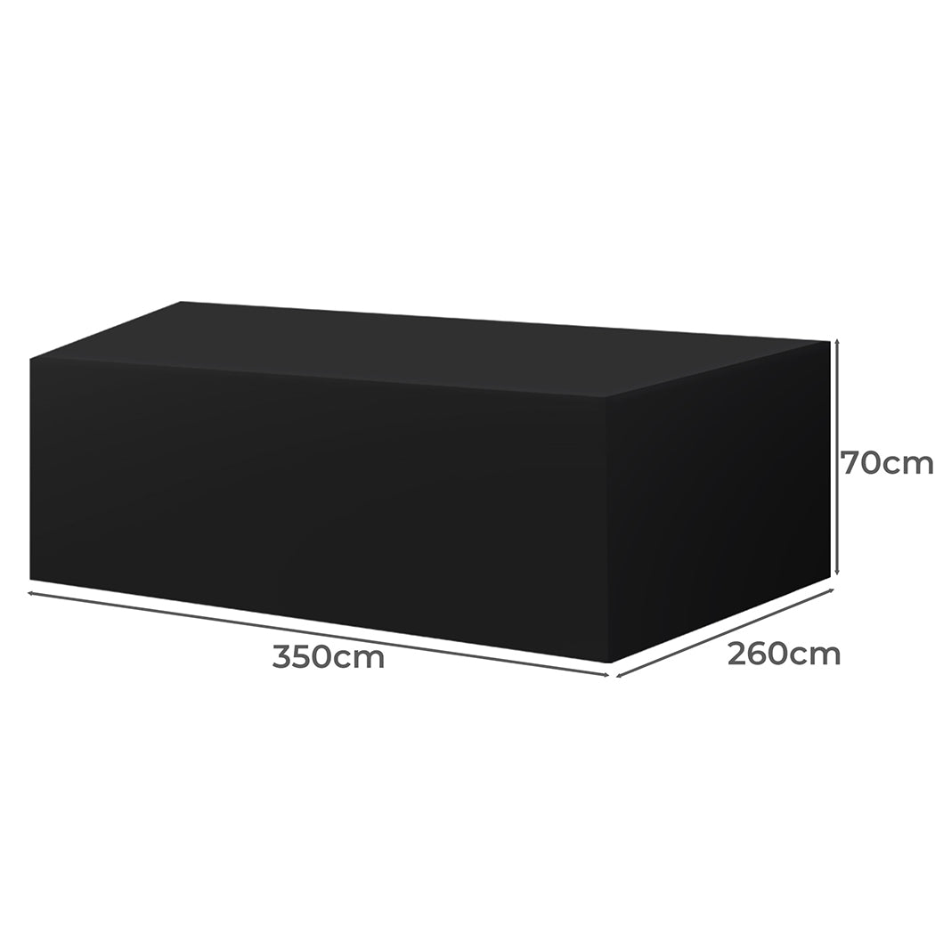 Marlow Outdoor Furniture Cover Garden Black 15cm-1954802882331152386