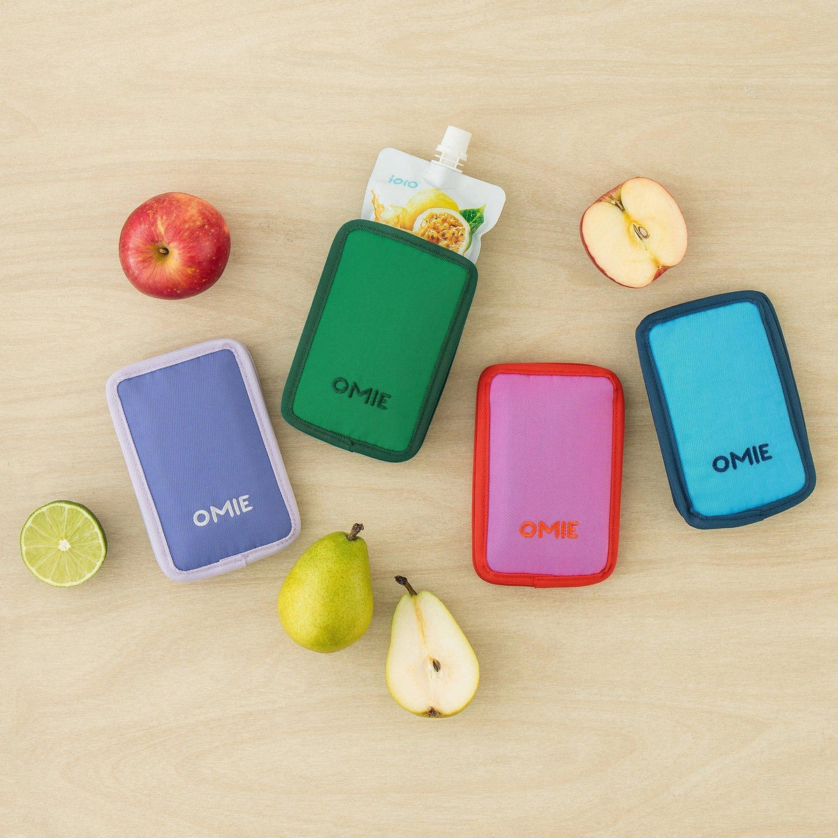 Omiebox OMIECHILL Freezable Yoghurt Pouch Green-1910112152790896640