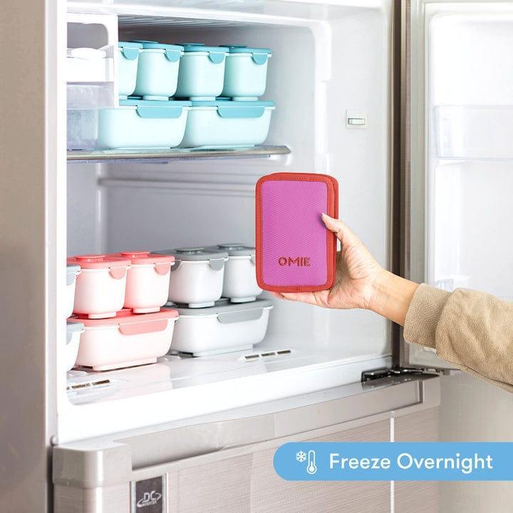 Omiebox OMIECHILL Freezable Yoghurt Pouch Pink-1910112152967057413