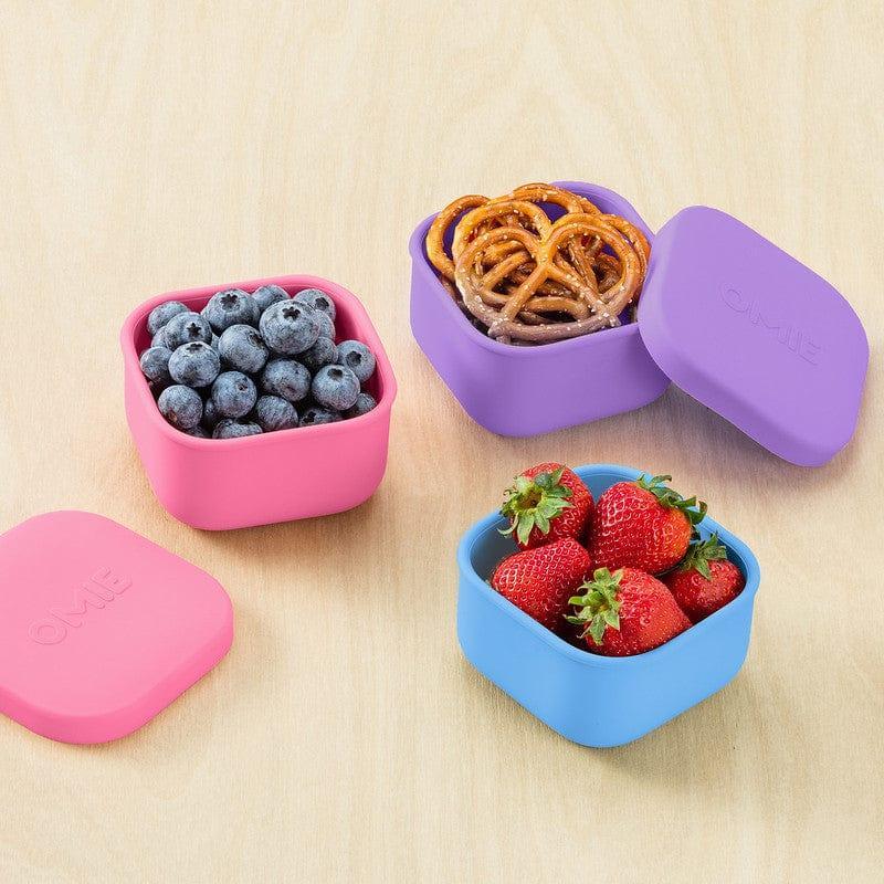 Omiebox Omiesnack Silicone Container 280ML Purple-1910112152430186496