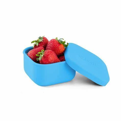 Omiebox Omiesnack Silicone Container 280ML Blue-1910112151935258627
