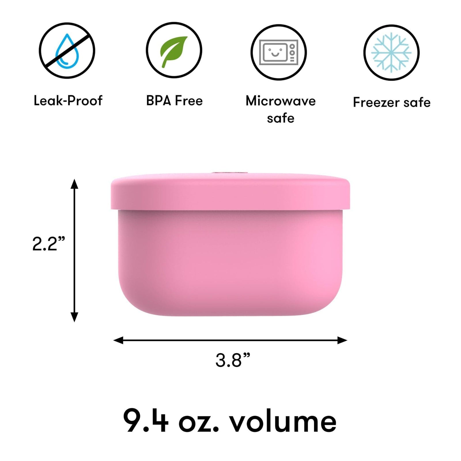 Omiebox Omiesnack Silicone Container 280ML Purple-1910112152430186500