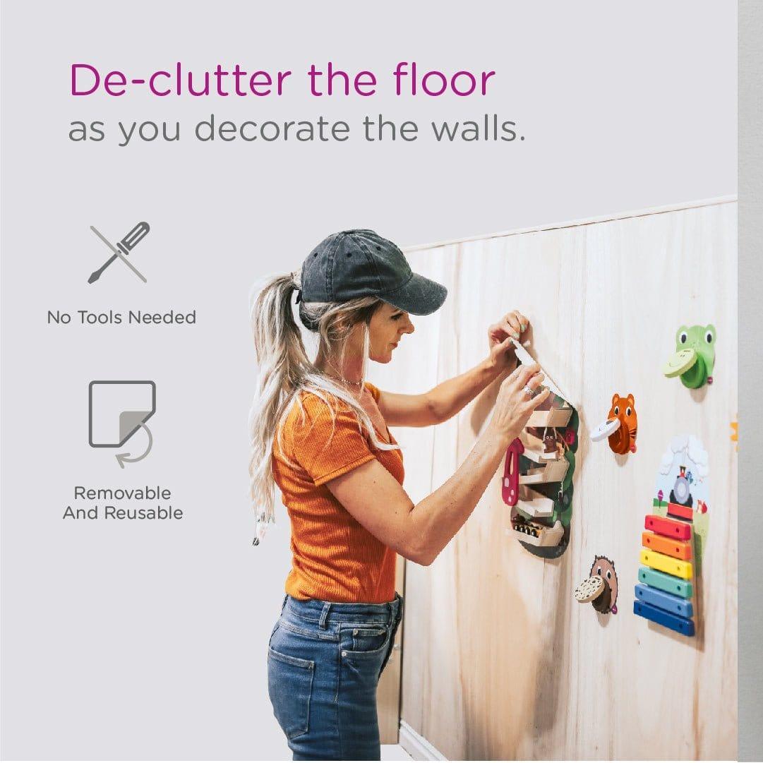 Oribel VertiPlay Wall Toy: Doorknocker-1954803094168670210