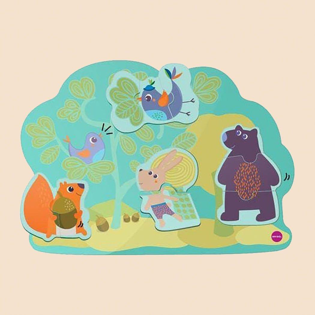 Oribel VertiPlay Wall Toy: Hoppy Bunny and Friends-1954803093464027145