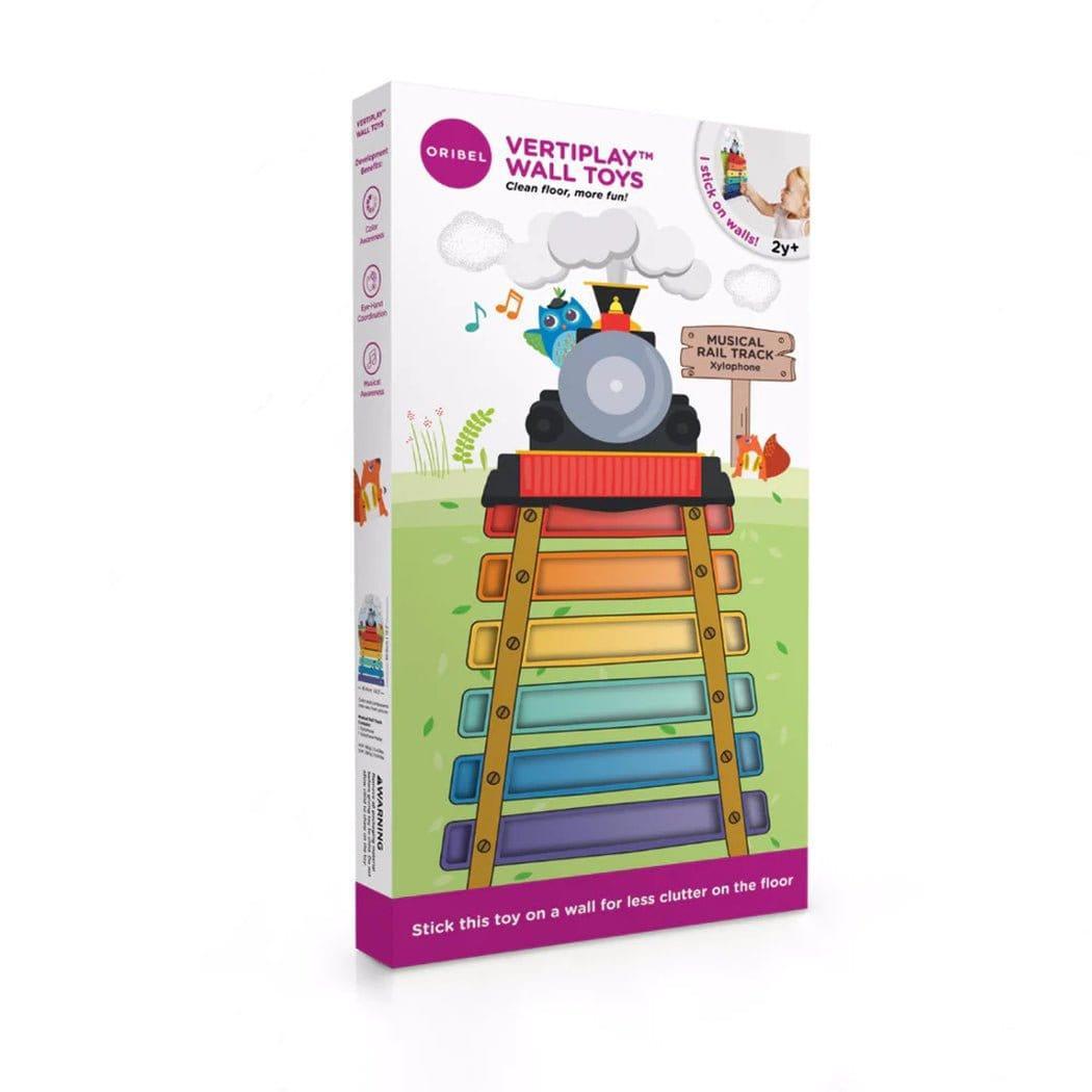 Oribel VertiPlay Wall Toy:  Musical Rail Track Xylophone-1954803093648576518
