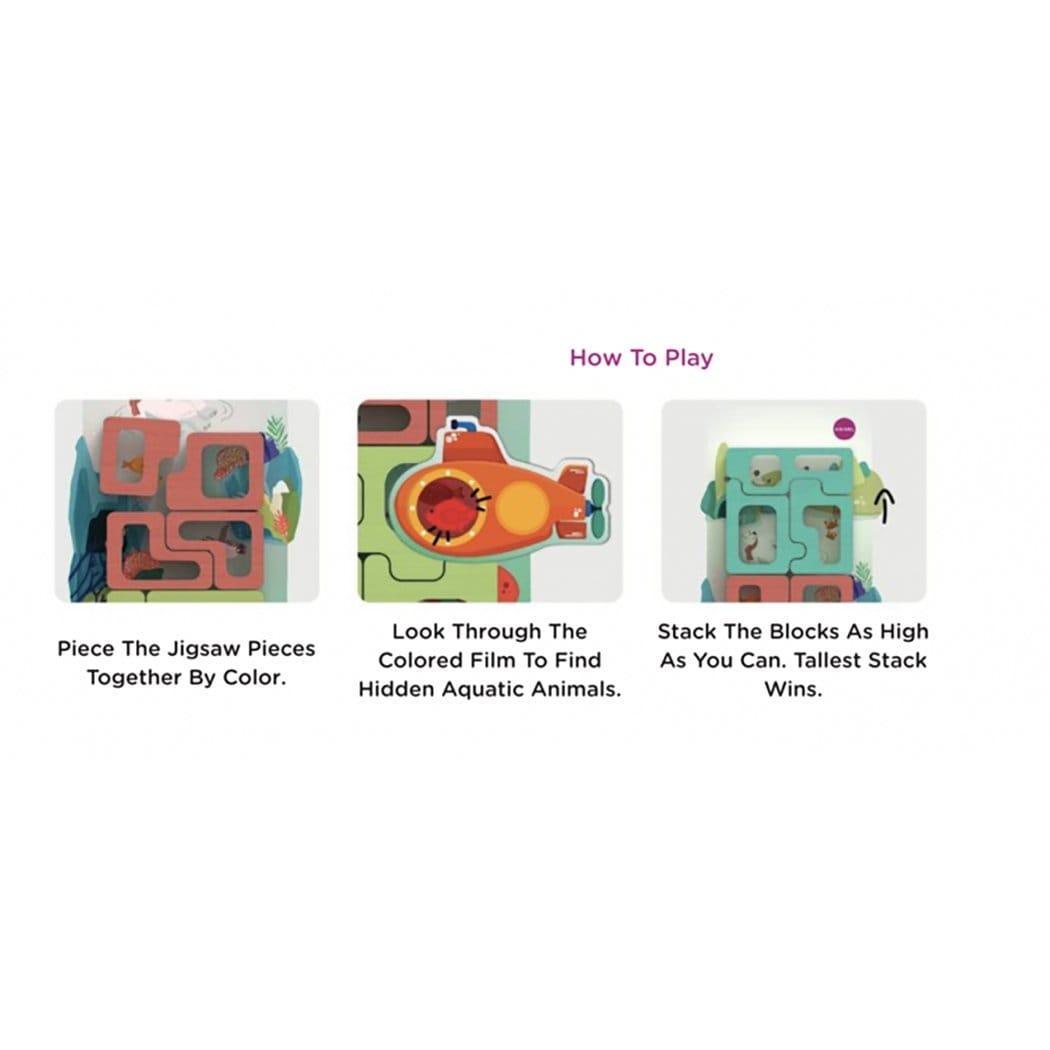 Oribel VertiPlay Wall Toy: Mystical Aquarium-1910112365995757571