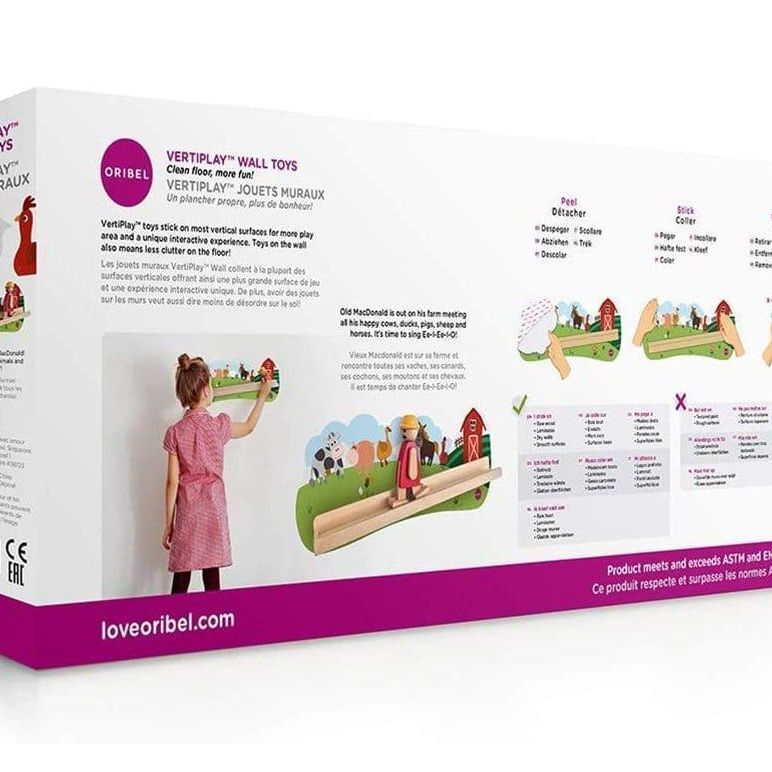 Oribel VertiPlay Wall Toy: Old Macdonald-1910112366150946823