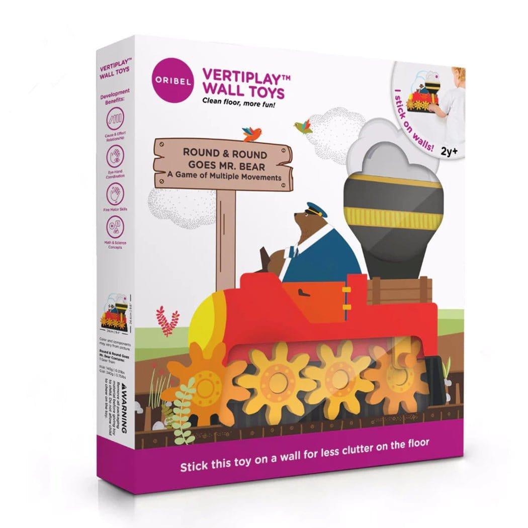 Oribel VertiPlay Wall Toy: Round & Round Goes Mr. Bear-1954803093828931586