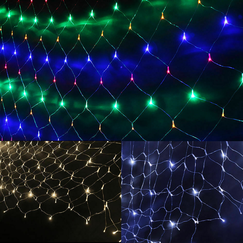 200LED Fairy String Lights Net Mesh-1927582207078174724