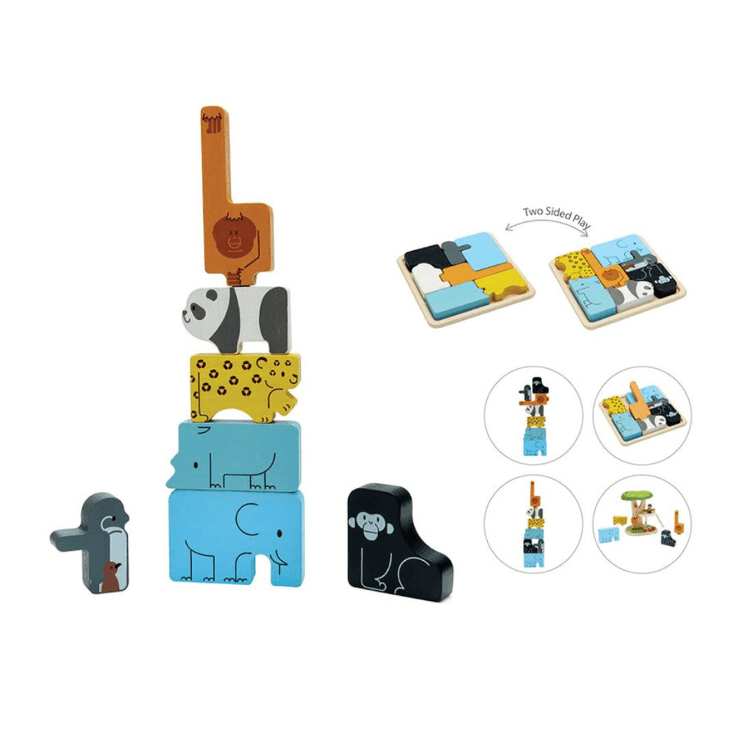 Plan Toys Animal Puzzle Game-1954803130822692865