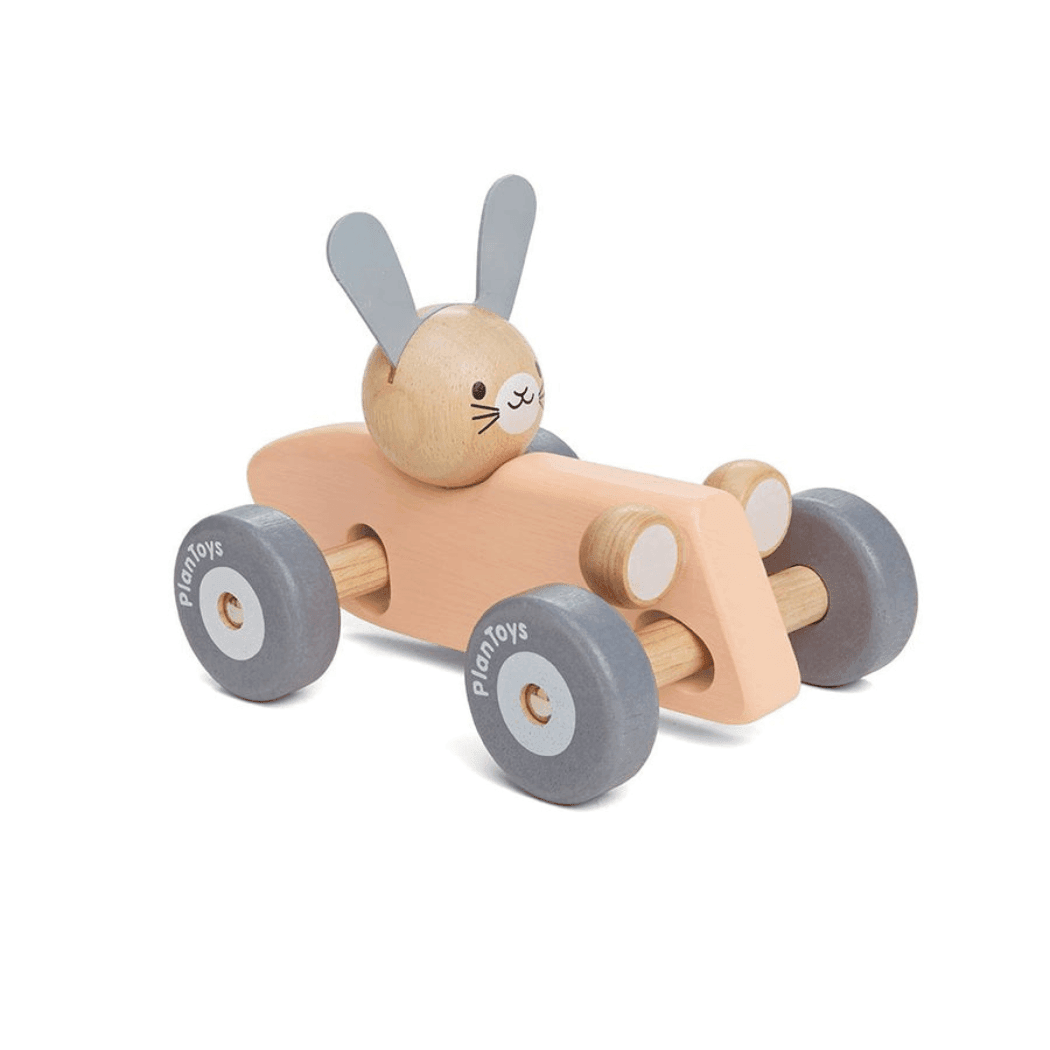 Plan Toys Bunny Racing Car-1954803101080883201