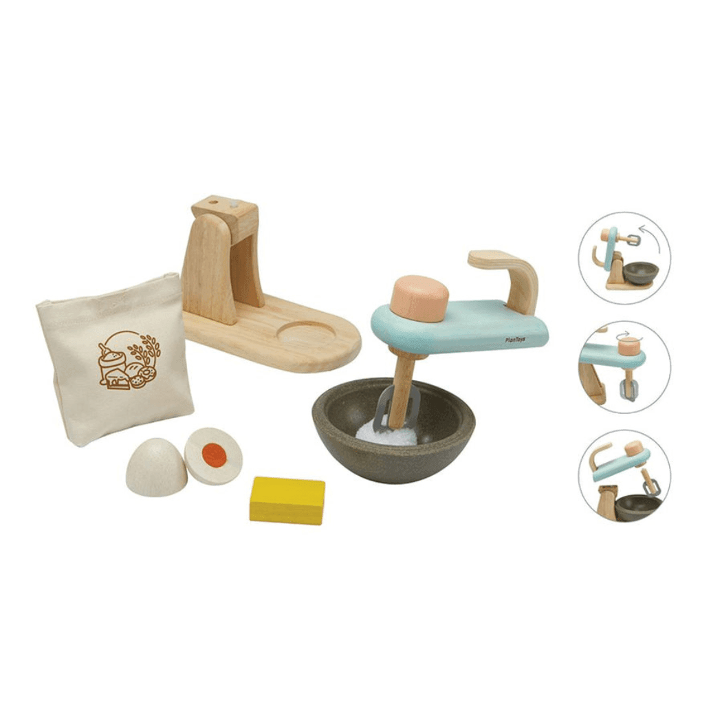 Plan Toys Stand Mixer Set-1910112366650068993