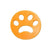Anyhouz Magic Laundry Ball Cat Claw Orange Sponge Reusable Pet Hair Lint Fiber Catcher Remover Tool For Washing Machine