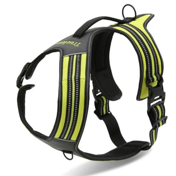 True Love Heavy Duty Sports Dog Harness - Neon Yellow, S-1831155625996980224