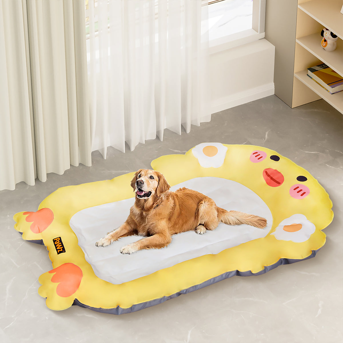 PaWz Pet Cooling Mat Dog Cat Human Size Yellow-1954802576545419271