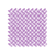 Anyhouz Splicing Mat Purple 25x25cm 1Pc DIY Non Slip Bathroom Mat Mesh Drainage Massage Floor Carpet