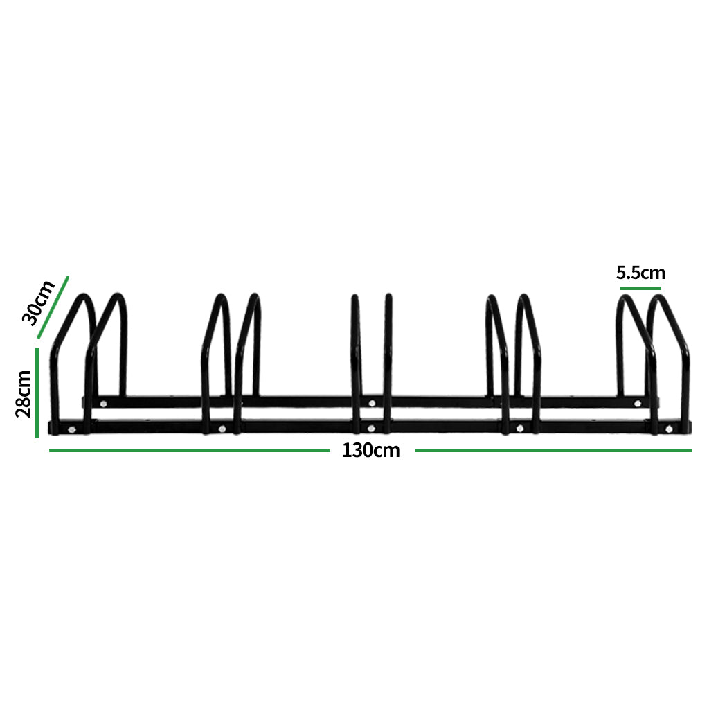 5 Bikes Stand Bicycle Bike Rack Floor-1910112516697100289