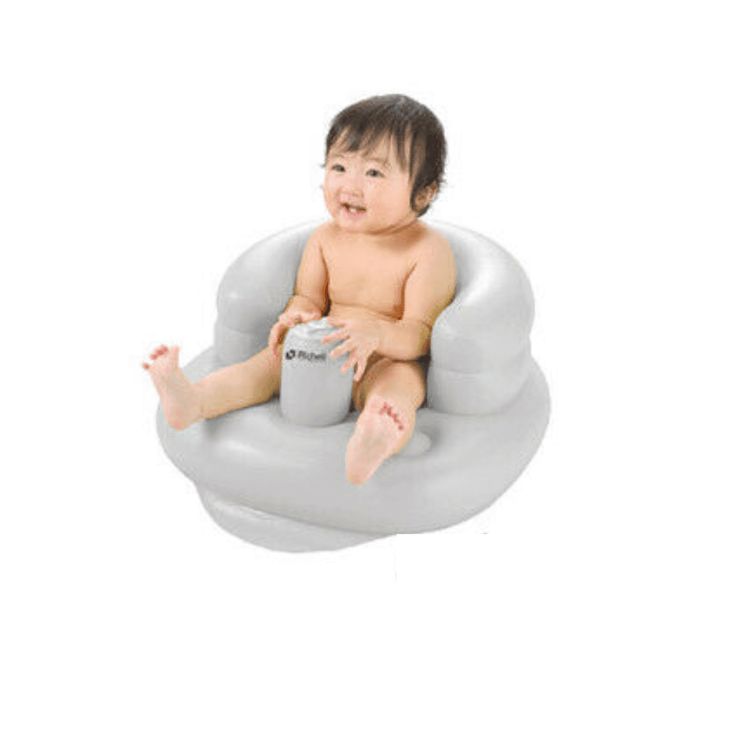 Richell Inflatable Soft Baby Chair Purple Purple-1954803042247380993