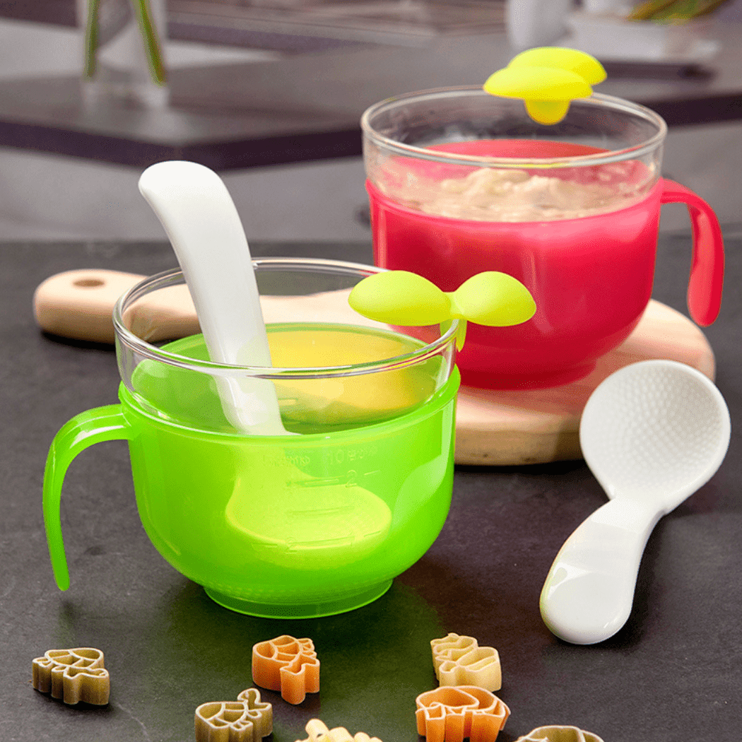 Richell Porridge Maker E, For Use with Rice Cookers Pink-1954803040179589125