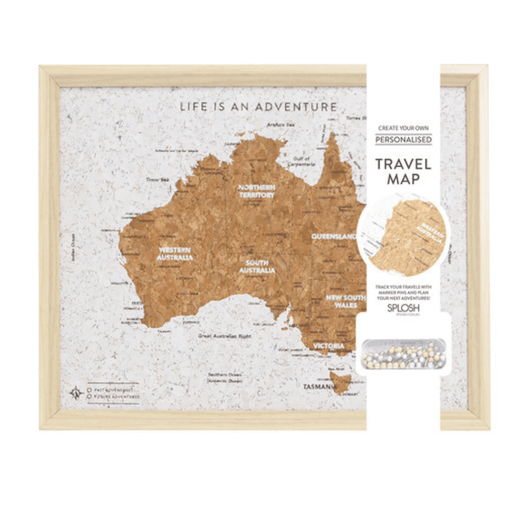 Splosh Australia Map Travel Board Small-1910112176962670592