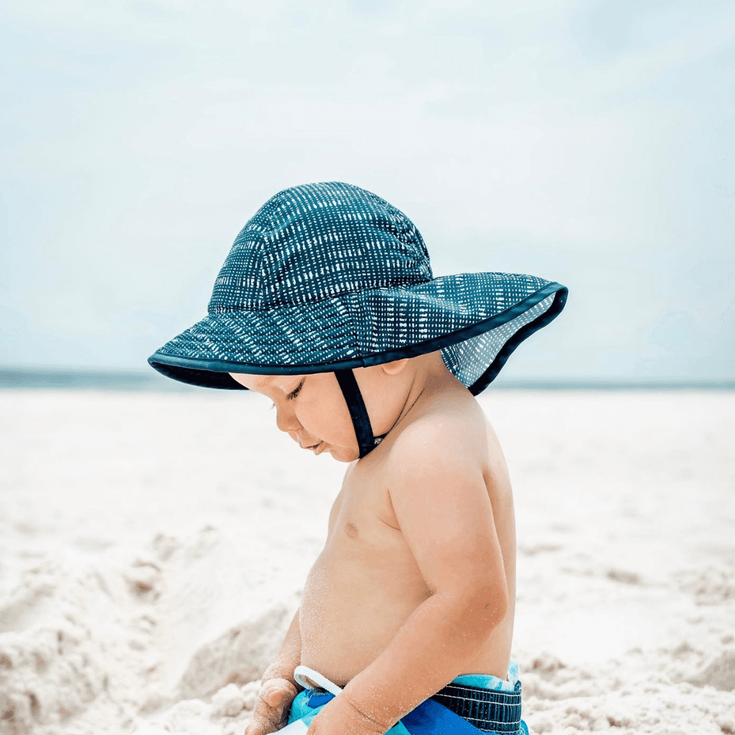 Sunday Afternoon Infant Sun Sprout Hat UPF50+ | Navy/White Stripe Infant (0-6mth)-1954803057405595649
